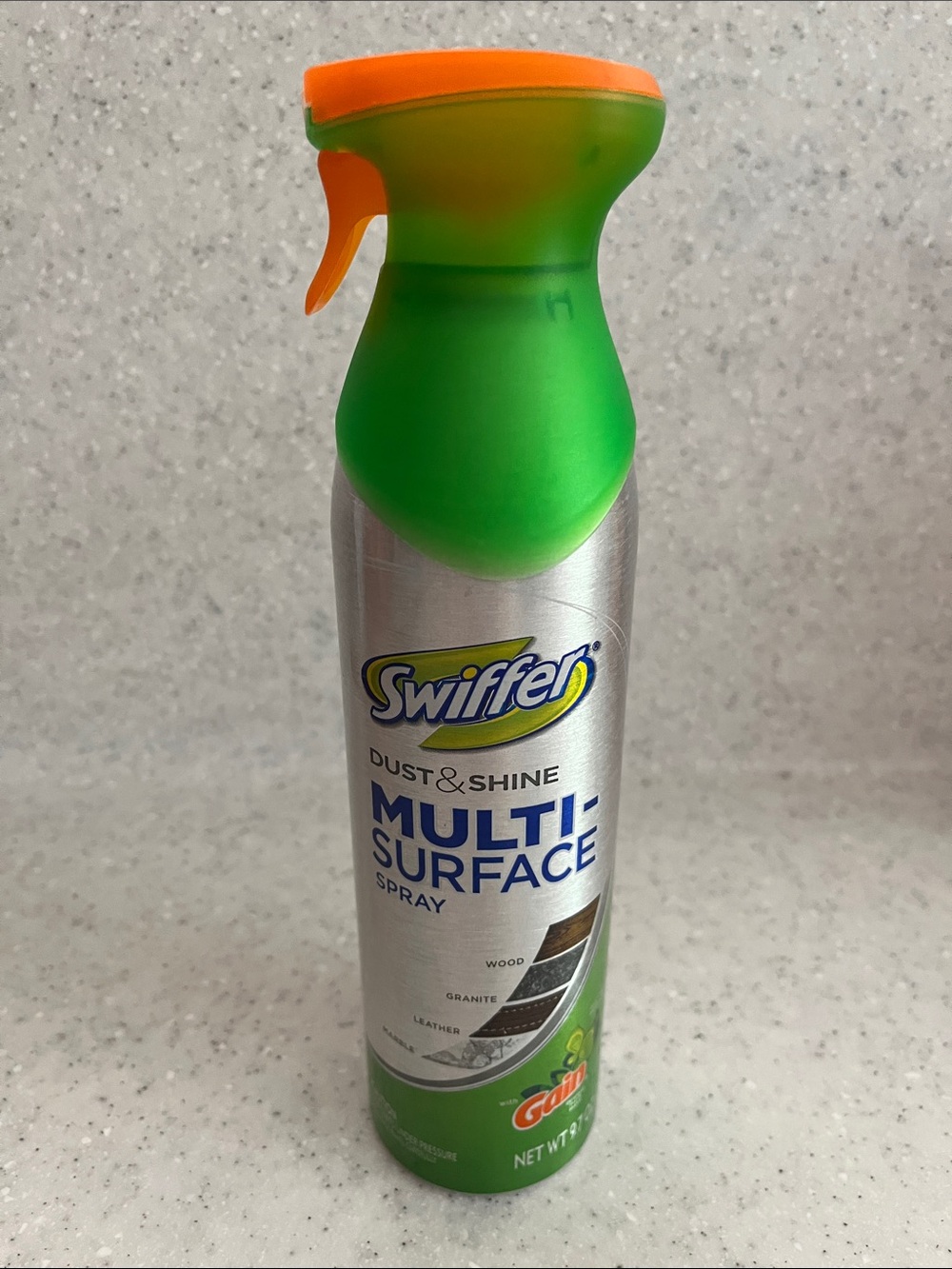 2013 Swiffer Dust & Shine Furniture Spray Gain Original Fresh Scent NOS 9.7 oz